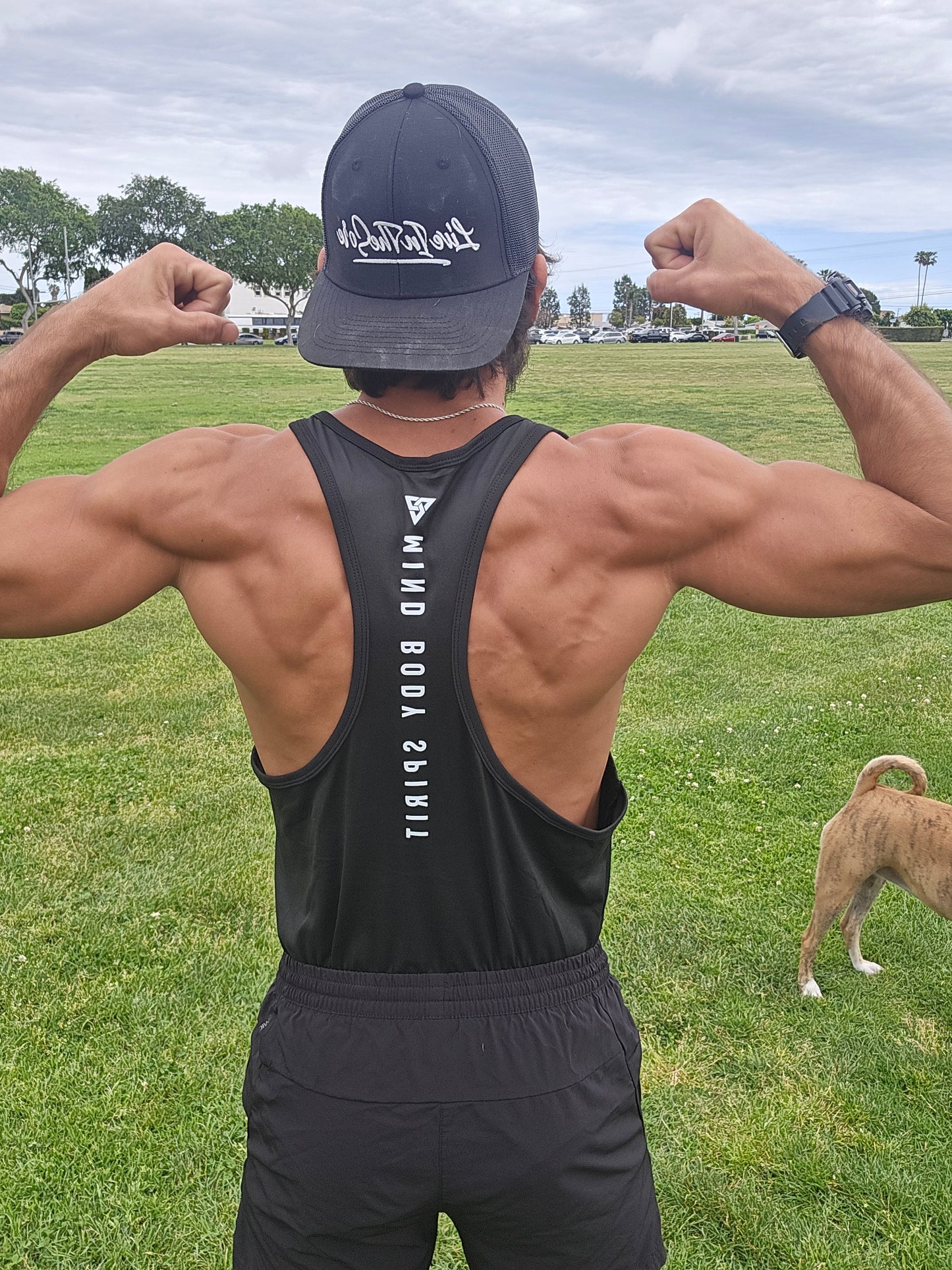 LIVEINTHESORE-Mind Body Spirit Muscle Tank