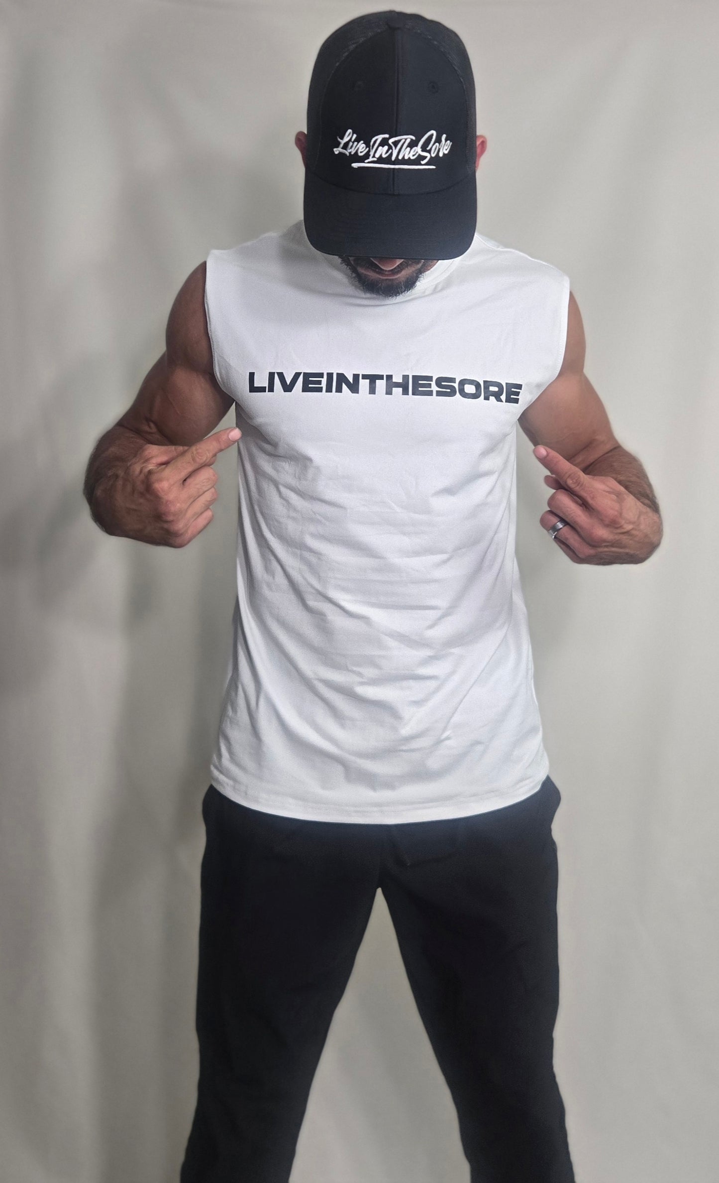LIVEINTHESORE MUSCLE TANK