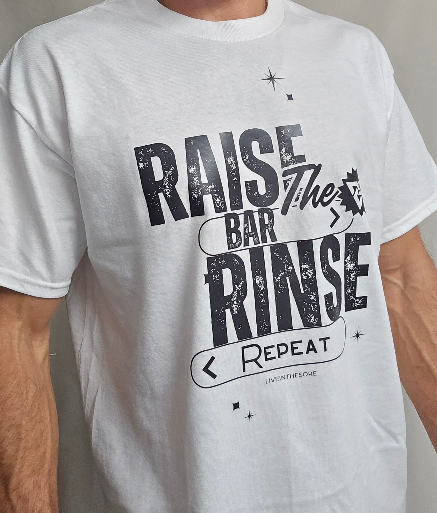 LIVEINTHESORE-Rx3 T-shirt