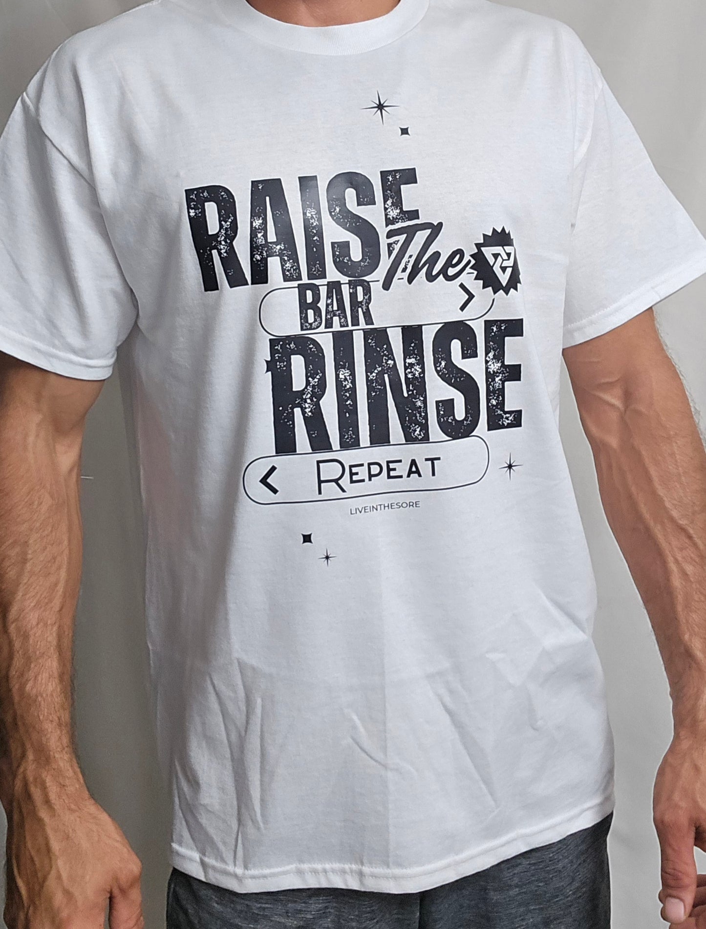LIVEINTHESORE-Rx3 T-shirt