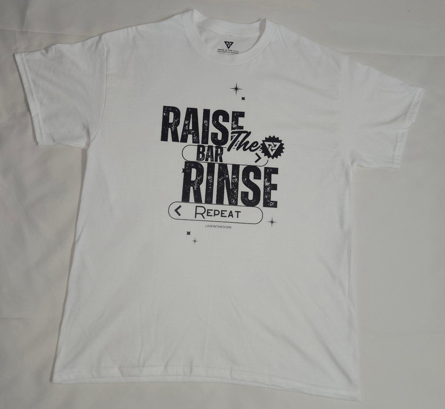 LIVEINTHESORE-Rx3 T-shirt