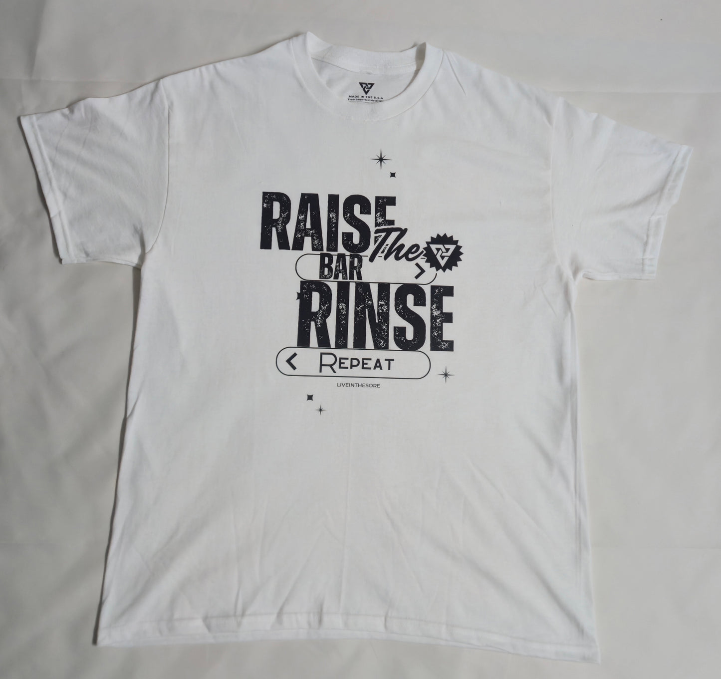LIVEINTHESORE-Rx3 T-shirt