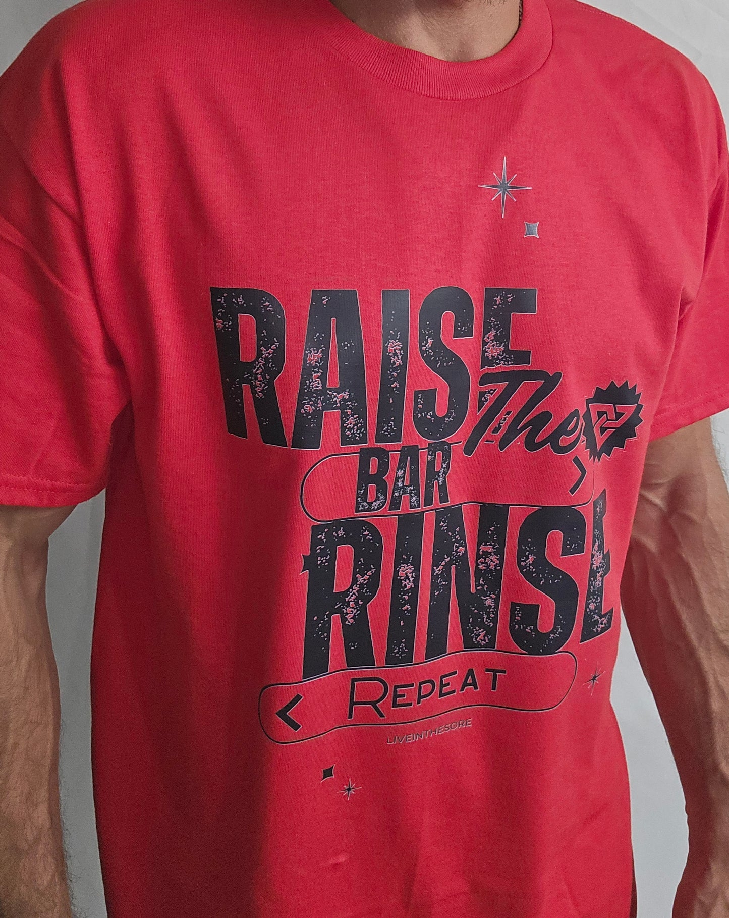 LIVEINTHESORE-Rx3 T-shirt