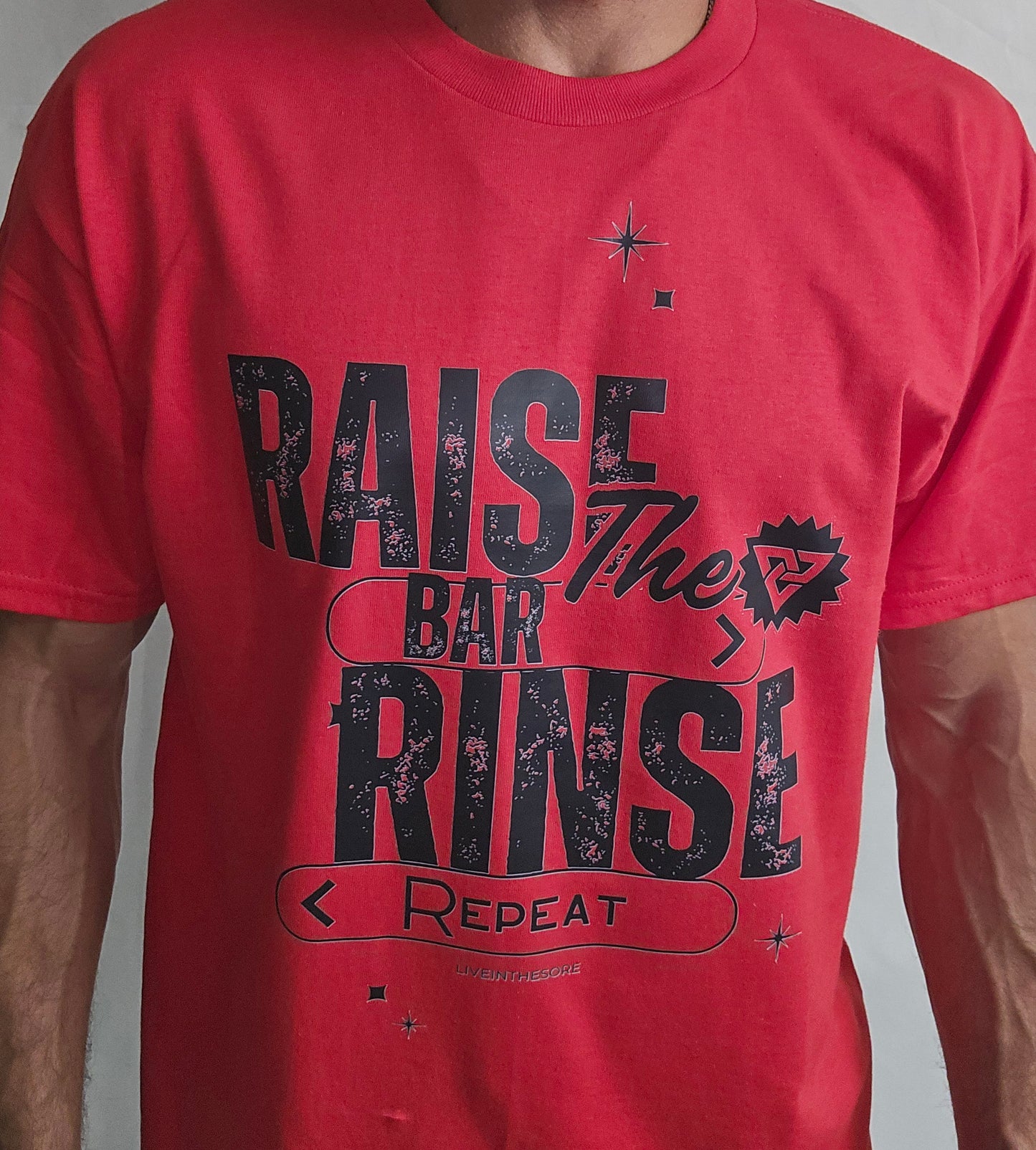 LIVEINTHESORE-Rx3 T-shirt