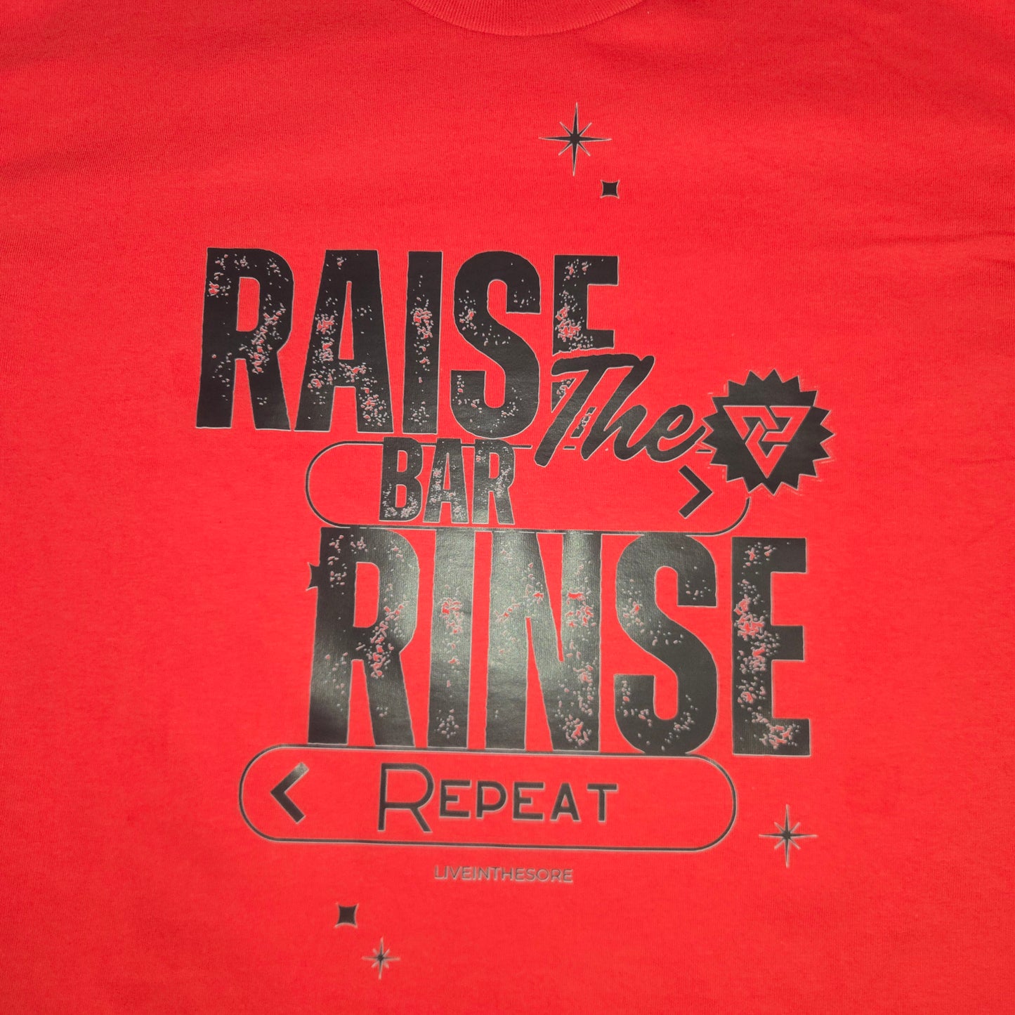 LIVEINTHESORE-Rx3 T-shirt