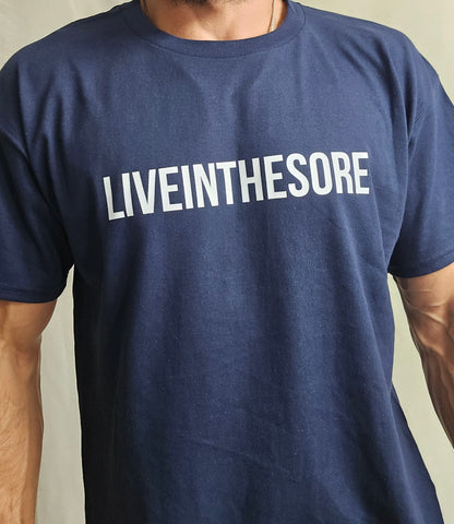 LIVEINTHESORE Sic Parvis Magna T-shirt