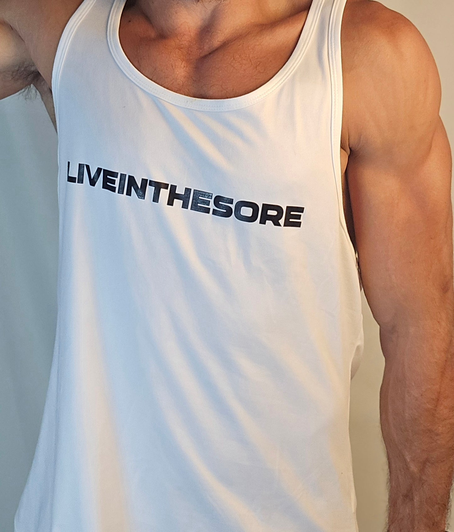 LIVEINTHESORE Classic Muscle Tank